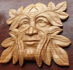 Applied Carving Green Man